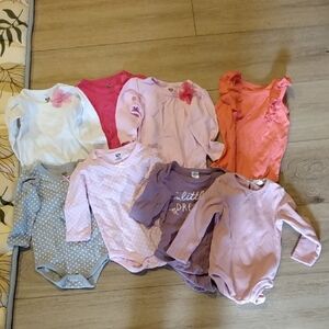 8 Assorted Colorful Kids One Pieces Set